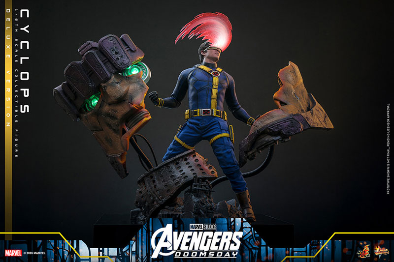 Hot Toys Movie Masterpiece "Avengers: Doomsday" 1/6 Scale Figure Cyclops (Deluxe Edition) รูปภาพ 5