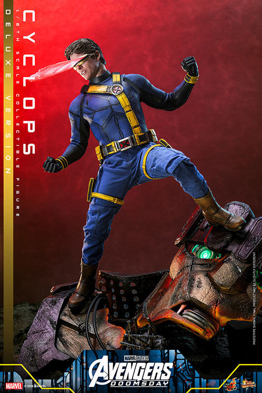 Hot Toys Movie Masterpiece "Avengers: Doomsday" 1/6 Scale Figure Cyclops (Deluxe Edition) รูปภาพ 6