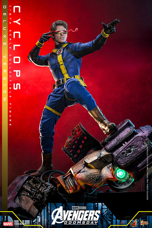 Hot Toys Movie Masterpiece "Avengers: Doomsday" 1/6 Scale Figure Cyclops (Deluxe Edition) รูปภาพ 7