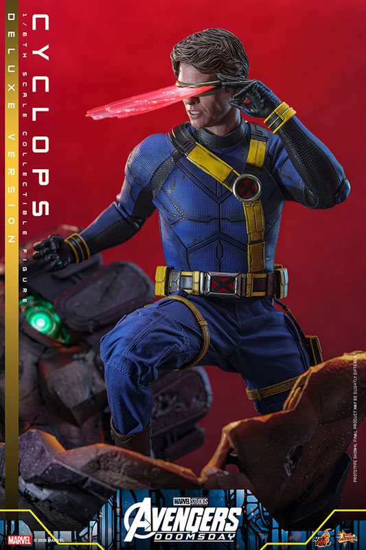 Hot Toys Movie Masterpiece "Avengers: Doomsday" 1/6 Scale Figure Cyclops (Deluxe Edition) รูปภาพ 8