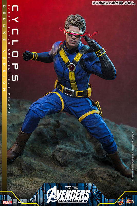 Hot Toys Movie Masterpiece "Avengers: Doomsday" 1/6 Scale Figure Cyclops (Deluxe Edition) รูปภาพ 9