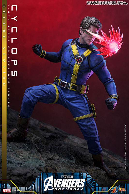 Hot Toys Movie Masterpiece "Avengers: Doomsday" 1/6 Scale Figure Cyclops (Deluxe Edition) รูปภาพ 10
