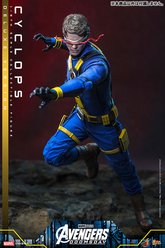 Hot Toys Movie Masterpiece "Avengers: Doomsday" 1/6 Scale Figure Cyclops (Deluxe Edition) รูปภาพ 11