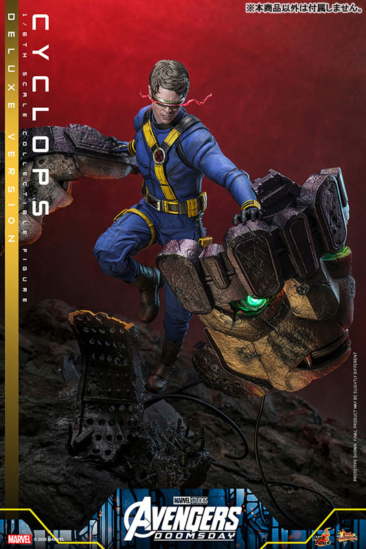 Hot Toys Movie Masterpiece "Avengers: Doomsday" 1/6 Scale Figure Cyclops (Deluxe Edition) รูปภาพ 12