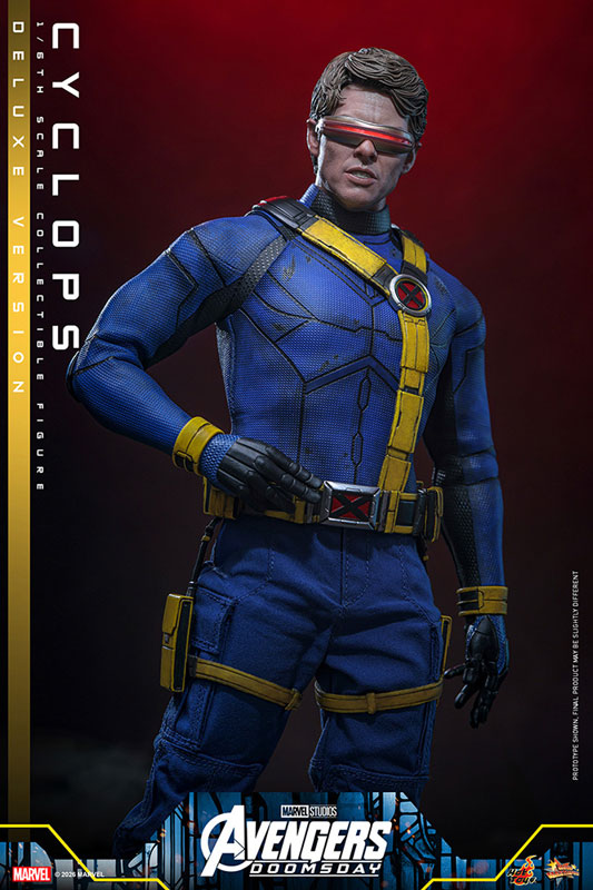 Hot Toys Movie Masterpiece "Avengers: Doomsday" 1/6 Scale Figure Cyclops (Deluxe Edition) รูปภาพ 13