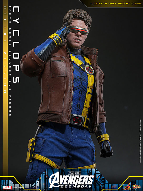 Hot Toys Movie Masterpiece "Avengers: Doomsday" 1/6 Scale Figure Cyclops (Deluxe Edition) รูปภาพ 16