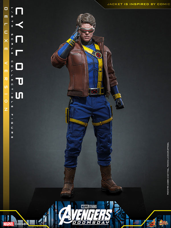 Hot Toys Movie Masterpiece "Avengers: Doomsday" 1/6 Scale Figure Cyclops (Deluxe Edition) รูปภาพ 18