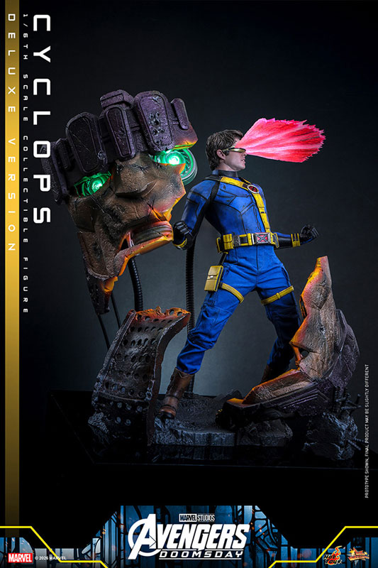 Hot Toys Movie Masterpiece "Avengers: Doomsday" 1/6 Scale Figure Cyclops (Deluxe Edition) รูปภาพ 21