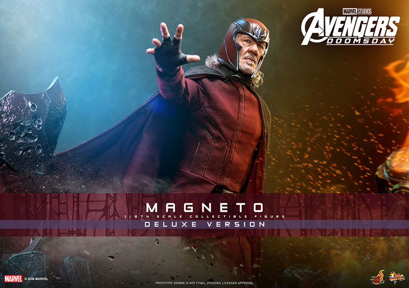 Hot Toys Movie Masterpiece "Avengers: Doomsday" 1/6 Scale Figure Magneto (Deluxe Edition) รูปภาพ 2