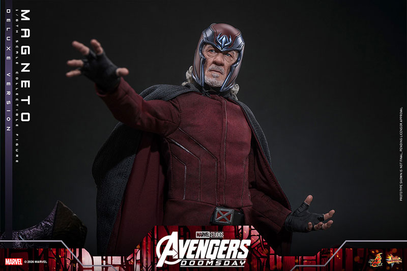 Hot Toys Movie Masterpiece "Avengers: Doomsday" 1/6 Scale Figure Magneto (Deluxe Edition) รูปภาพ 3