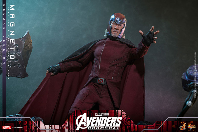 Hot Toys Movie Masterpiece "Avengers: Doomsday" 1/6 Scale Figure Magneto (Deluxe Edition) รูปภาพ 4