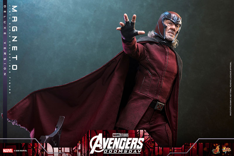Hot Toys Movie Masterpiece "Avengers: Doomsday" 1/6 Scale Figure Magneto (Deluxe Edition) รูปภาพ 5