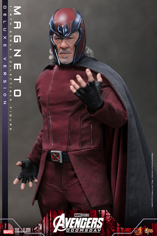 Hot Toys Movie Masterpiece "Avengers: Doomsday" 1/6 Scale Figure Magneto (Deluxe Edition) รูปภาพ 6
