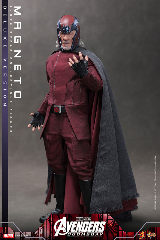Hot Toys Movie Masterpiece "Avengers: Doomsday" 1/6 Scale Figure Magneto (Deluxe Edition) รูปภาพ 7