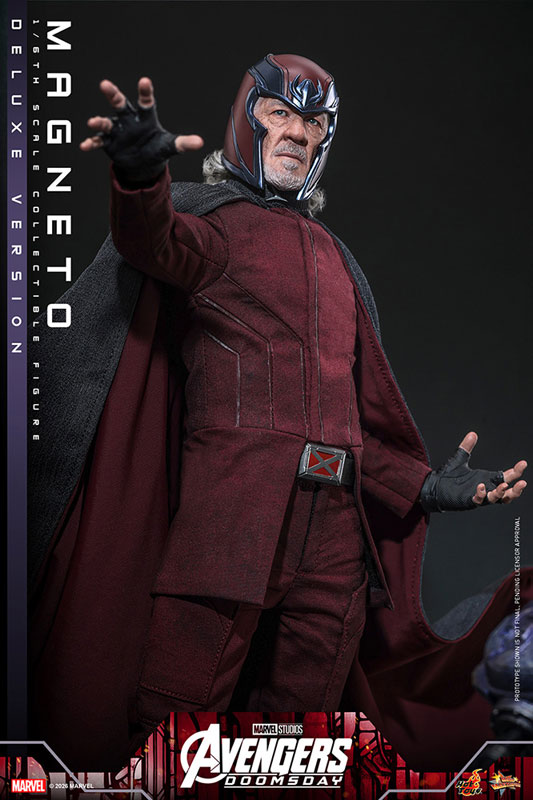 Hot Toys Movie Masterpiece "Avengers: Doomsday" 1/6 Scale Figure Magneto (Deluxe Edition) รูปภาพ 8