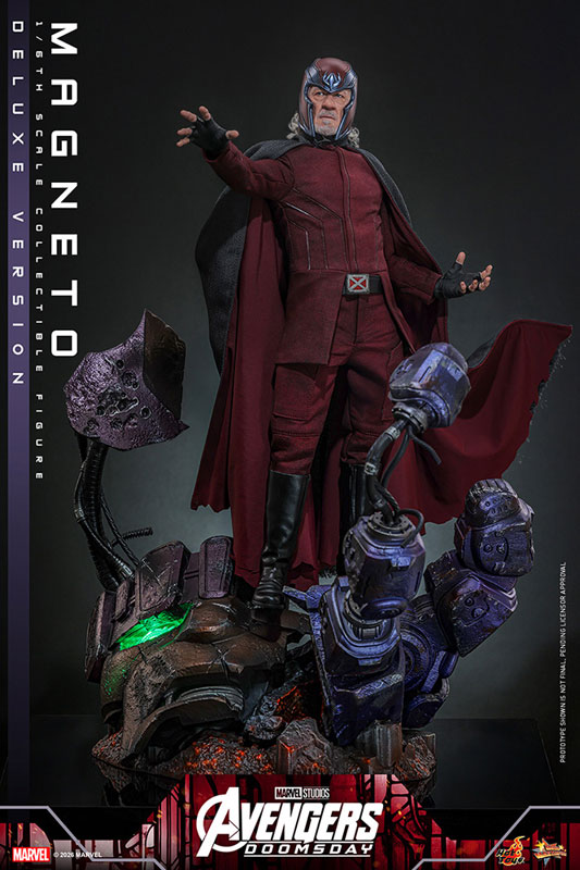 Hot Toys Movie Masterpiece "Avengers: Doomsday" 1/6 Scale Figure Magneto (Deluxe Edition) รูปภาพ 10