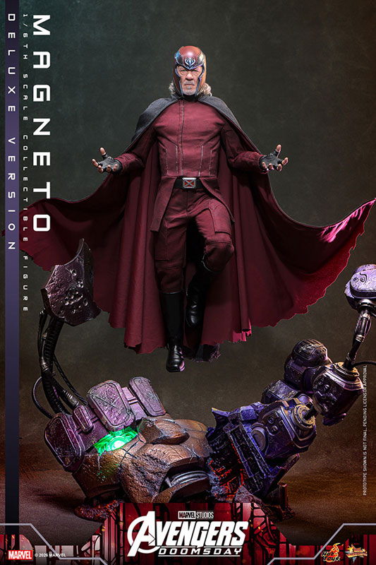 Hot Toys Movie Masterpiece "Avengers: Doomsday" 1/6 Scale Figure Magneto (Deluxe Edition) รูปภาพ 11