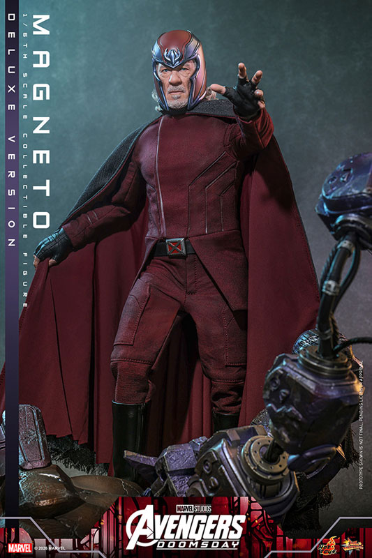 Hot Toys Movie Masterpiece "Avengers: Doomsday" 1/6 Scale Figure Magneto (Deluxe Edition) รูปภาพ 12