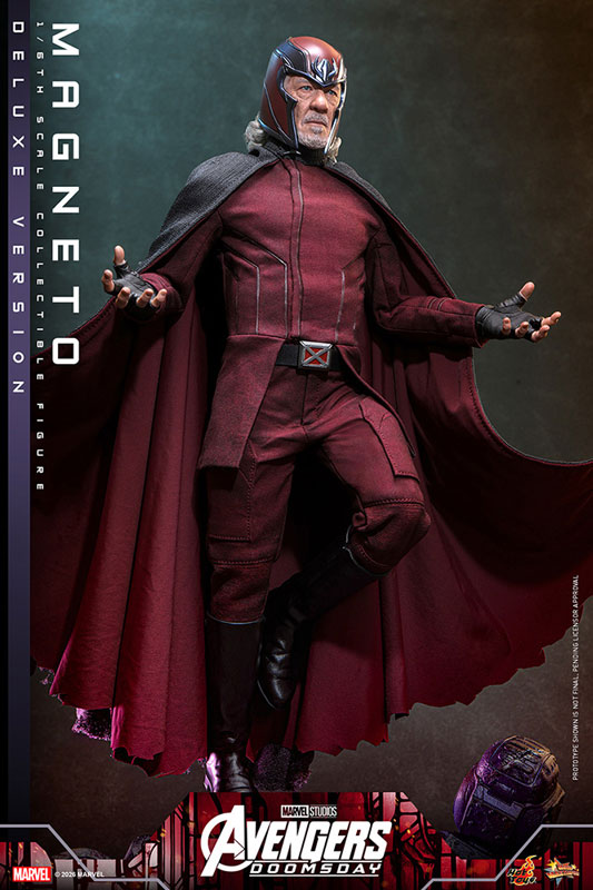 Hot Toys Movie Masterpiece "Avengers: Doomsday" 1/6 Scale Figure Magneto (Deluxe Edition) รูปภาพ 13