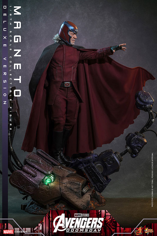 Hot Toys Movie Masterpiece "Avengers: Doomsday" 1/6 Scale Figure Magneto (Deluxe Edition) รูปภาพ 14