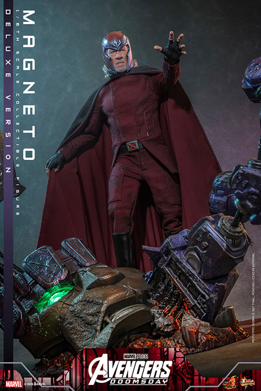 Hot Toys Movie Masterpiece "Avengers: Doomsday" 1/6 Scale Figure Magneto (Deluxe Edition) รูปภาพ 16