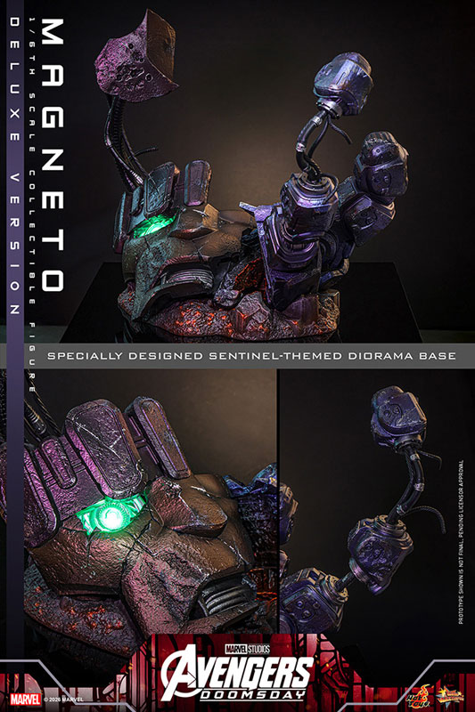 Hot Toys Movie Masterpiece "Avengers: Doomsday" 1/6 Scale Figure Magneto (Deluxe Edition) รูปภาพ 20