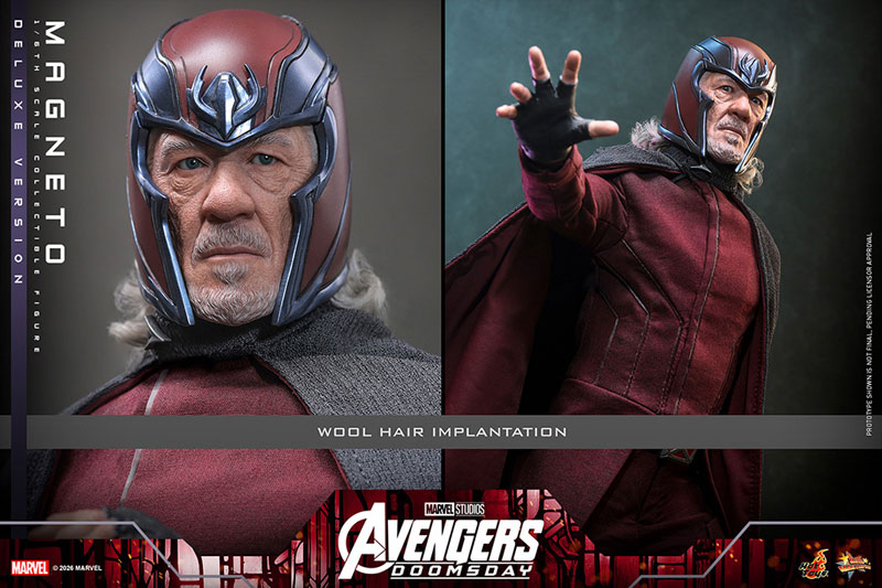 Hot Toys Movie Masterpiece "Avengers: Doomsday" 1/6 Scale Figure Magneto (Deluxe Edition) รูปภาพ 21