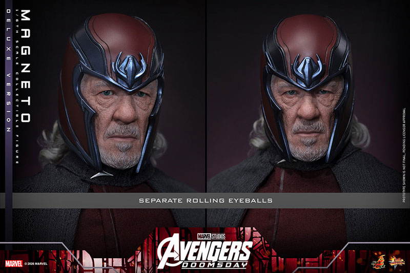 Hot Toys Movie Masterpiece "Avengers: Doomsday" 1/6 Scale Figure Magneto (Deluxe Edition) รูปภาพ 22