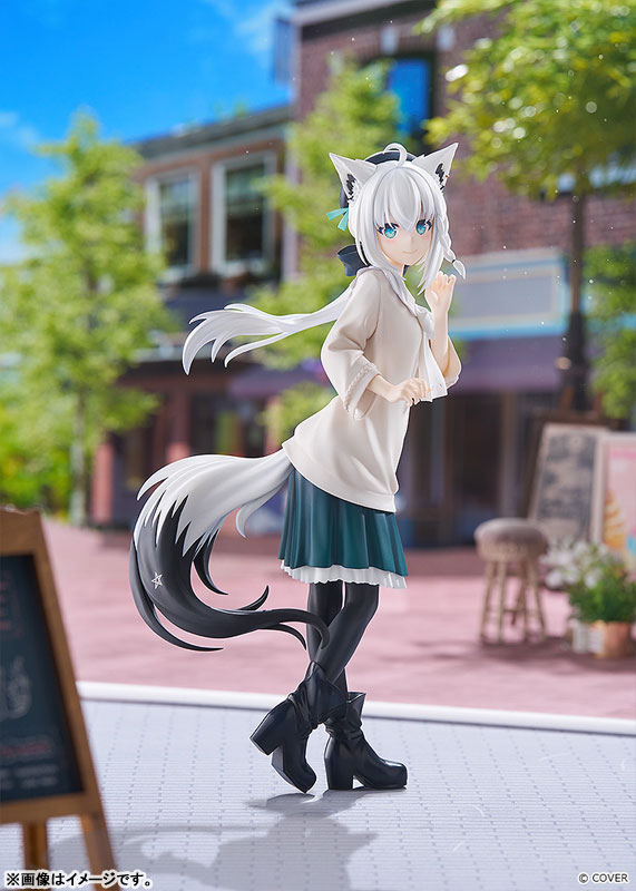 Good Smile Company G.S. Collection hololive production Shirakami Fubuki: Date Style - Casual Outfit Ver. 1/7 Complete Figure รูปภาพ 4
