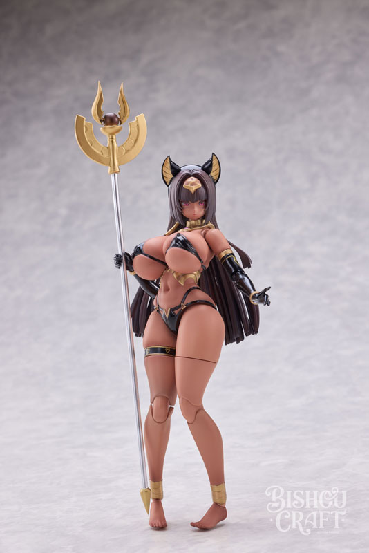 BISHOUCRAFT Isekai Emaki Egyptian Goddess Bastet 1/12 Action Figure image 3