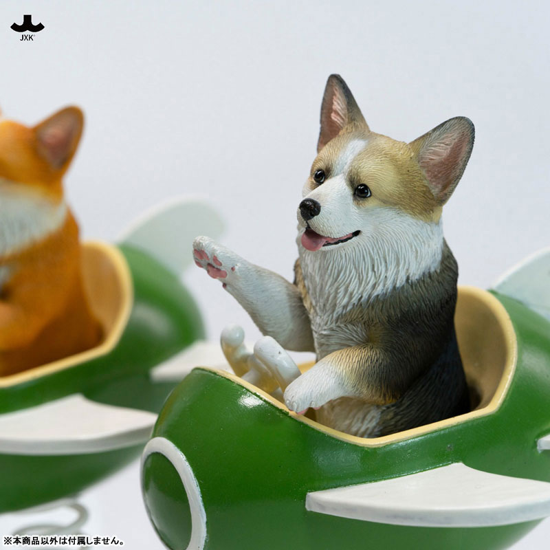AmiAmi [Character & Hobby Shop] | Flying Corgi Wobble Figure A