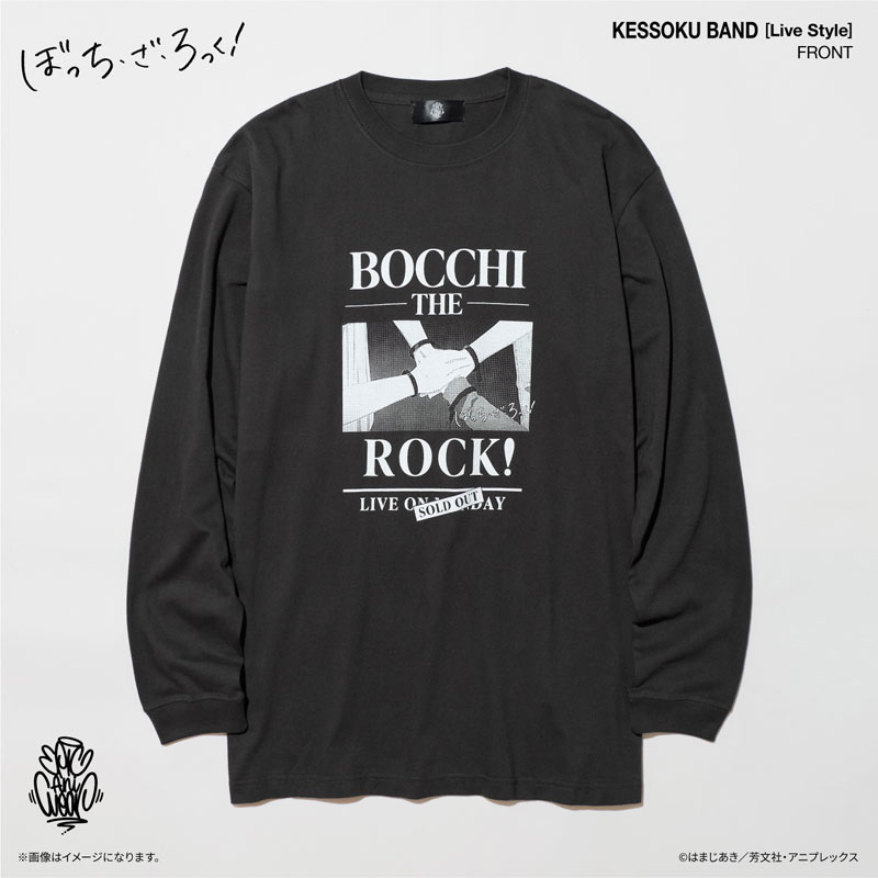 Culture Entertainment Anime "BOCCHI THE ROCK!" EpicAniWear Kessoku Band Live Style Design Long T L รูปภาพ 4