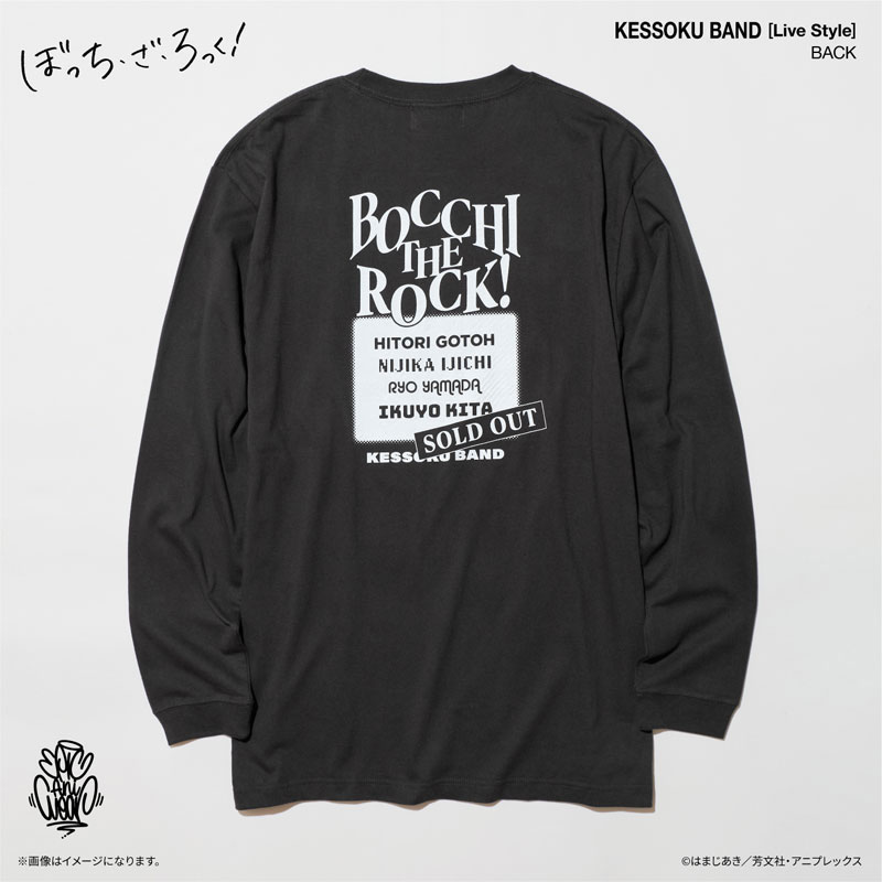 Culture Entertainment Anime "BOCCHI THE ROCK!" EpicAniWear Kessoku Band Live Style Design Long T L รูปภาพ 5