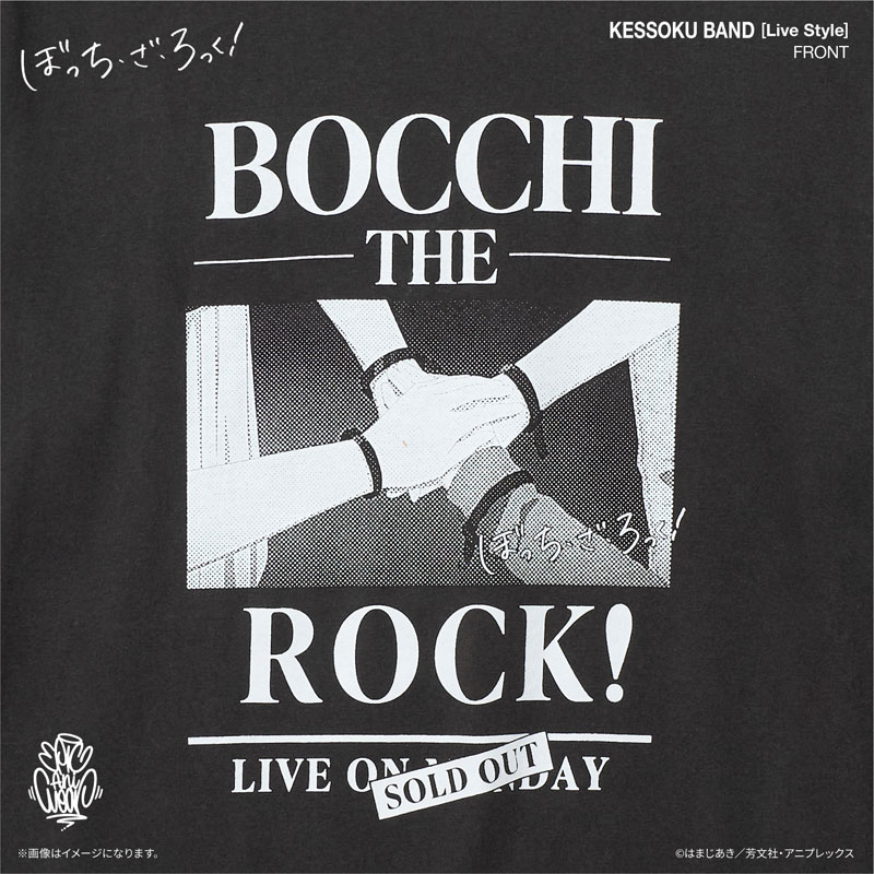 Culture Entertainment Anime "BOCCHI THE ROCK!" EpicAniWear Kessoku Band Live Style Design Long T L รูปภาพ 6