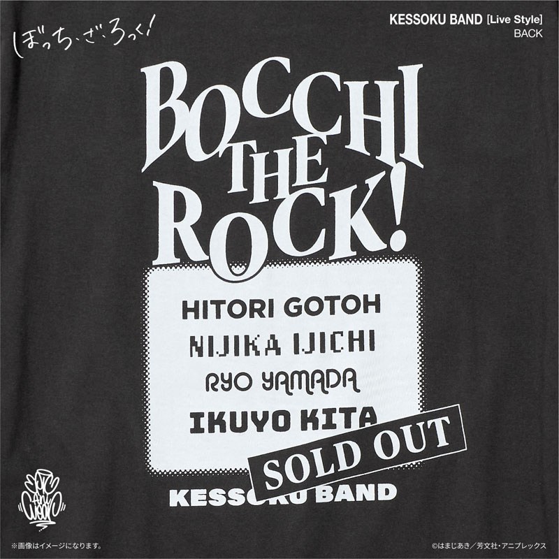 Culture Entertainment Anime "BOCCHI THE ROCK!" EpicAniWear Kessoku Band Live Style Design Long T L รูปภาพ 7