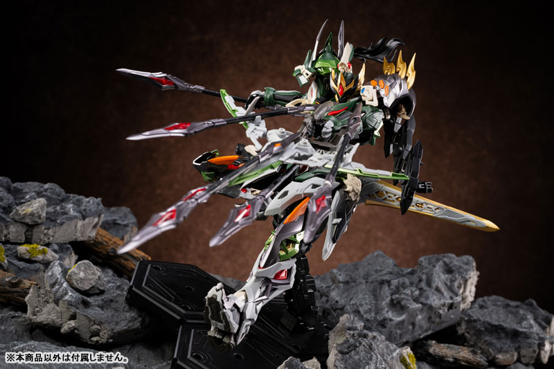 MOTOR NUCLEAR MNP-XH17A Zhong Yong Class Plastic Model Series "Tian Xiong Xing" Ma Chao Plastic Model Kit image 10
