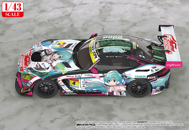 Good Smile Racing Hatsune Miku GT Project 1/43 Good Smile Hatsune Miku AMG 2019 Ver. image 4