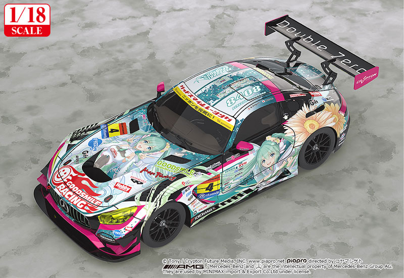 Good Smile Racing Hatsune Miku GT Project 1/18 Good Smile Hatsune Miku AMG 2017 SUPER GT Ver. image 2