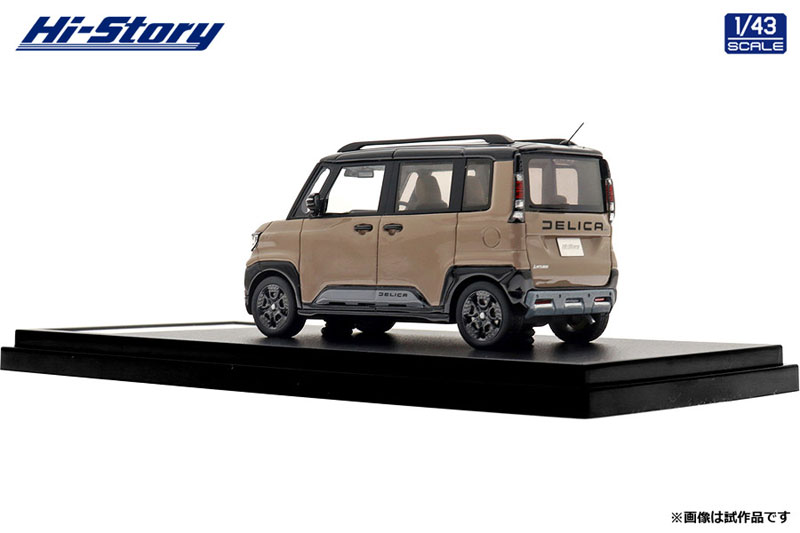 Hi-Story 1/43 Mitsubishi DELICA MINI (2025) Sand Beige Pearl x Black Mica รูปภาพ 4