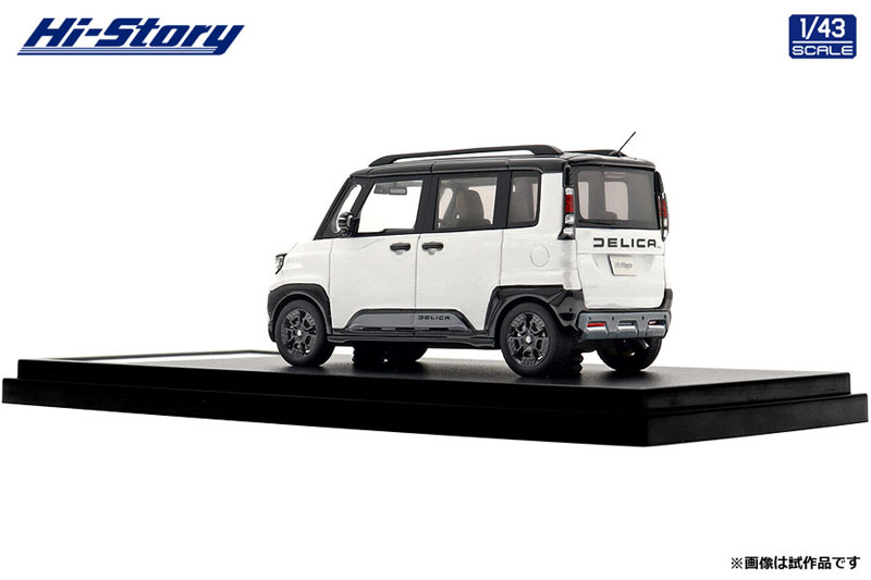 Hi-Story 1/43 Mitsubishi DELICA MINI (2025) White Pearl x Black Mica รูปภาพ 4