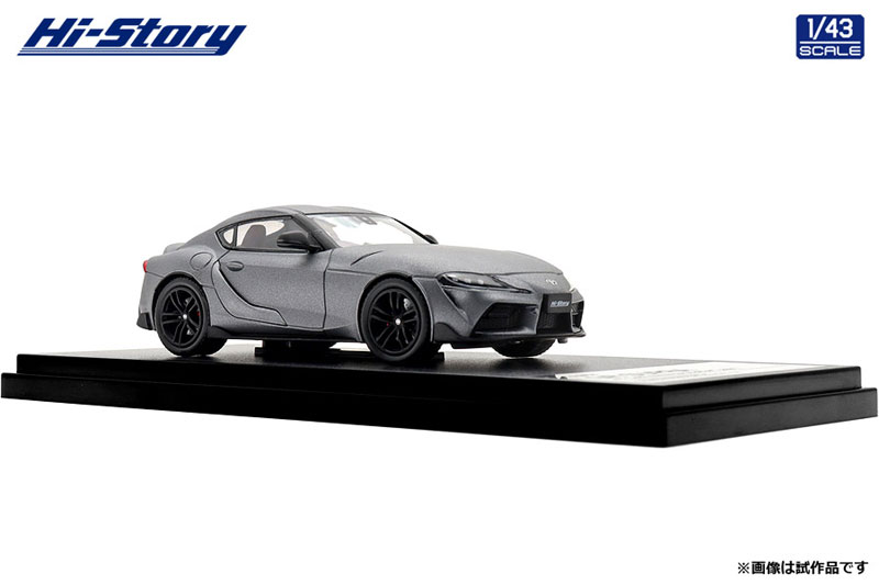 Hi-Story 1/43 Toyota GR SUPRA RZ "35th Anniversary Edition" (2021) Matte Storm Gray Metallic รูปภาพ 3