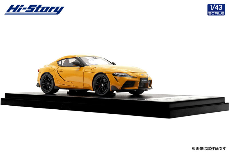 Hi-Story 1/43 Toyota GR SUPRA SZ-R "35th Anniversary Edition" (2021) Lightning Yellow รูปภาพ 3