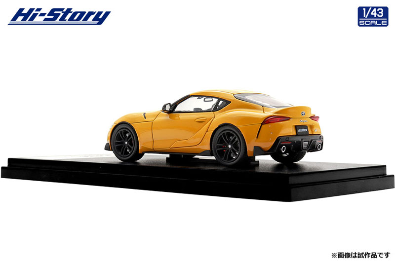 Hi-Story 1/43 Toyota GR SUPRA SZ-R "35th Anniversary Edition" (2021) Lightning Yellow รูปภาพ 4