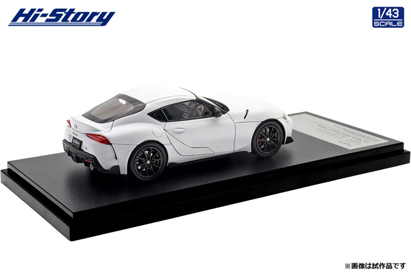Hi-Story 1/43 Toyota GR SUPRA RZ "Matte White Edition" (2022) Matte Avalanche White Metallic รูปภาพ 2