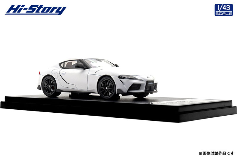Hi-Story 1/43 Toyota GR SUPRA RZ "Matte White Edition" (2022) Matte Avalanche White Metallic รูปภาพ 3