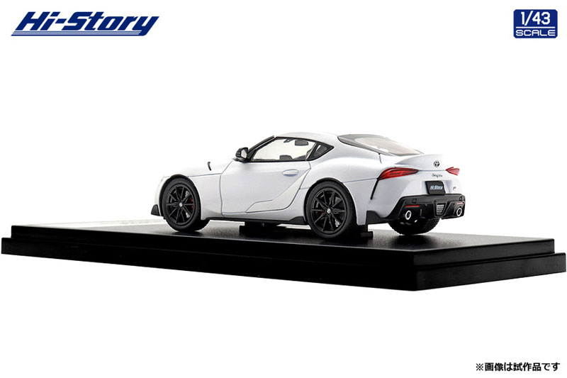 Hi-Story 1/43 Toyota GR SUPRA RZ "Matte White Edition" (2022) Matte Avalanche White Metallic รูปภาพ 4