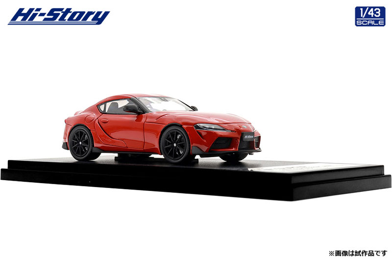 Hi-Story 1/43 Toyota GR SUPRA RZ "Plasma Orange 100 Edition" (2023) Plasma Orange รูปภาพ 3