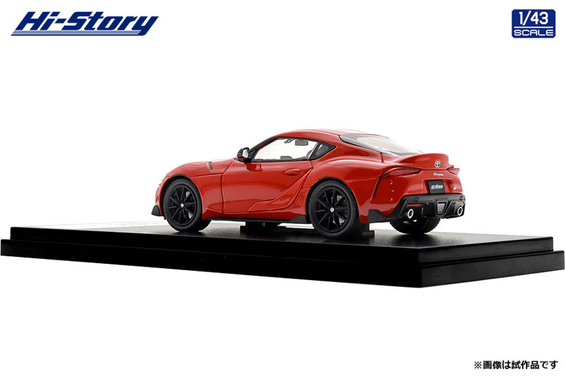 Hi-Story 1/43 Toyota GR SUPRA RZ "Plasma Orange 100 Edition" (2023) Plasma Orange รูปภาพ 4