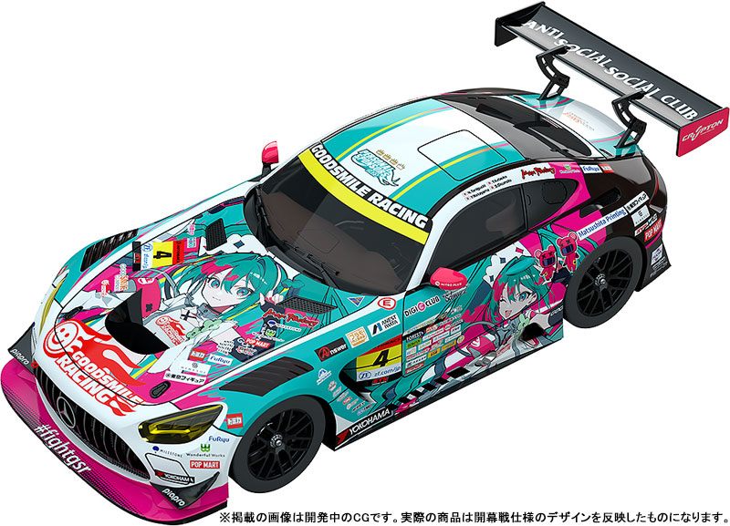 Good Smile Racing Hatsune Miku GT Project 1/43 Good Smile Hatsune Miku AMG 2025 Season Opening Ver. image 2