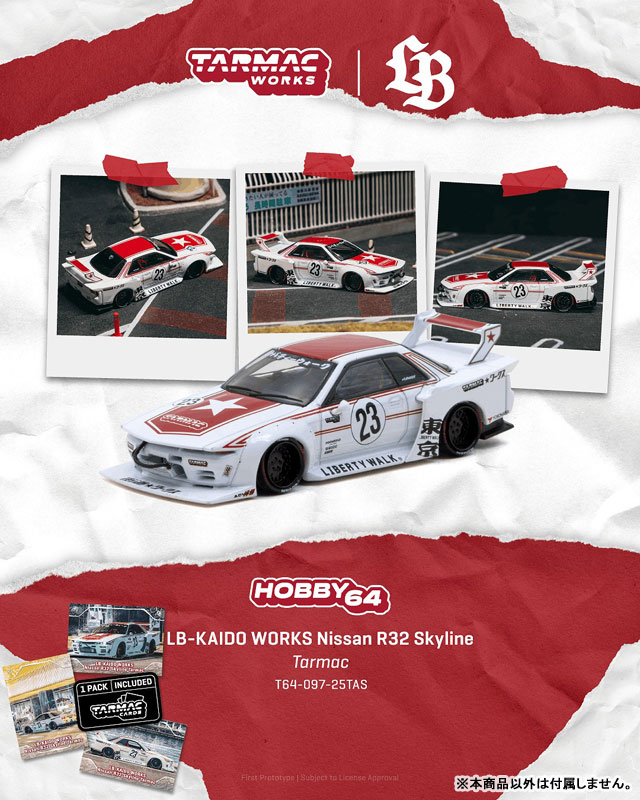 AmiAmi [Character & Hobby Shop] | 1/64 LB-KAIDO WORKS Nissan R32